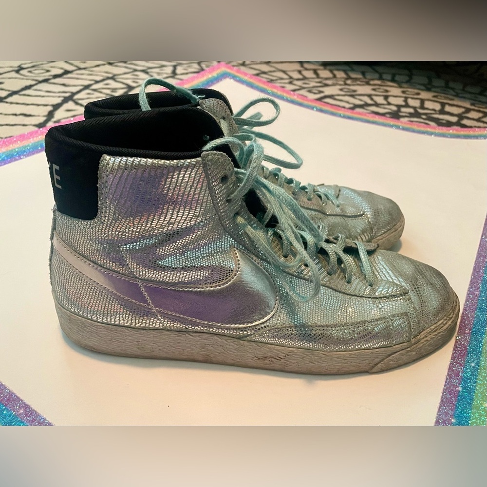RARE 2013 Nike Disco Blazers High Top Sneakers Size 9